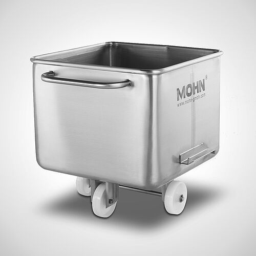Hub- und Beschickungswagen (Normwagen) Typ HBW-S 200 Liter, Art.-Nr. 41.00.00.00 (mit MOHN-Branding) 