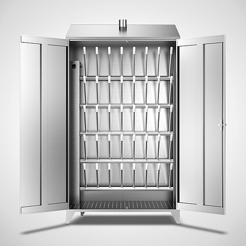 Warm-air drying cabinet for boots or shoes Type TSD-II-20, art. no. 10.00.03.52 
