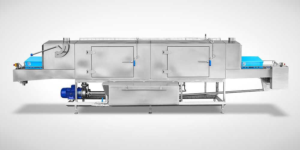 Behälterwaschanlage Highline Typ DLWA 400-Back | Mohn GmbH 