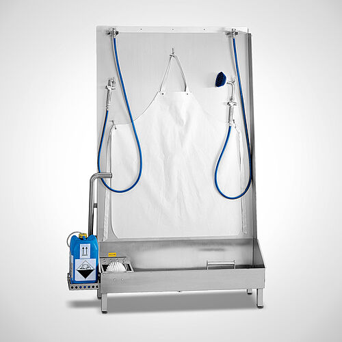 Sole-, Boot- + Apron Cleaning Place Type STWA-II, art. no. 16.10.00.00