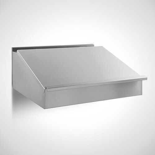 Wall-mounted desk made of stainless steel Type WPO-3 "Industry"