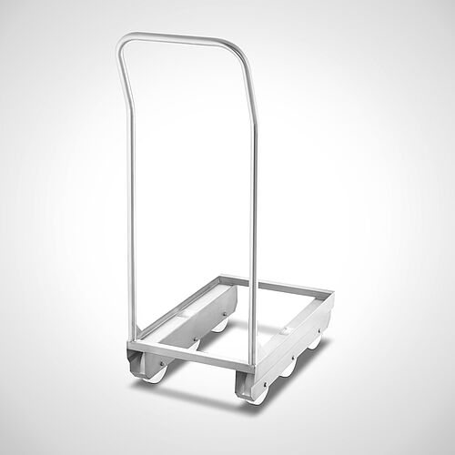 Stainless steel trolley with push handle Type STR-2, art. no. 40.00.00.04 