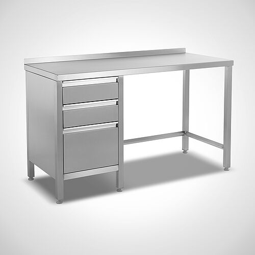Work tables Type AT-U-SL 140/60, art. no. 20.00.07.70 