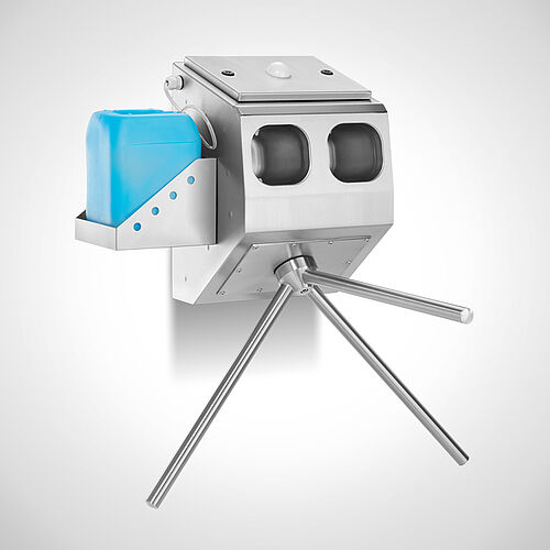 Soap dispenser with turnstile Type Soap-Control WL Ecoline, art. no. 11.10.08.02 