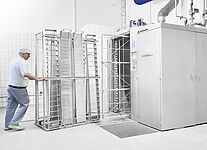 Cabin washing system Type KWA-UDT (floor level integrated) 