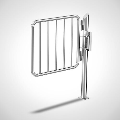 Single-wing gate Type MFT-875 S/AR, pillar - gate hinge right, art. no. 39.00.11.15