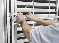 Cabin washing system Type KWA-UDT (cabin door lock) 