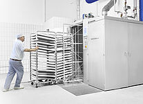 Cabin washing system Type KWA-UDT (floor level integrated) 