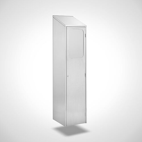 Wall-mounted laundry collector cupboard Type WSS-WH-VA-EU, item no. 45.00.07.92