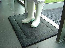 Disinfection mat (entrance area)