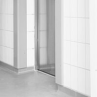 Edge protection made of HDPE-plastic for tile protection