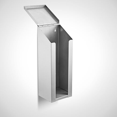 Stainless steel dispenser for disposable mouth mask